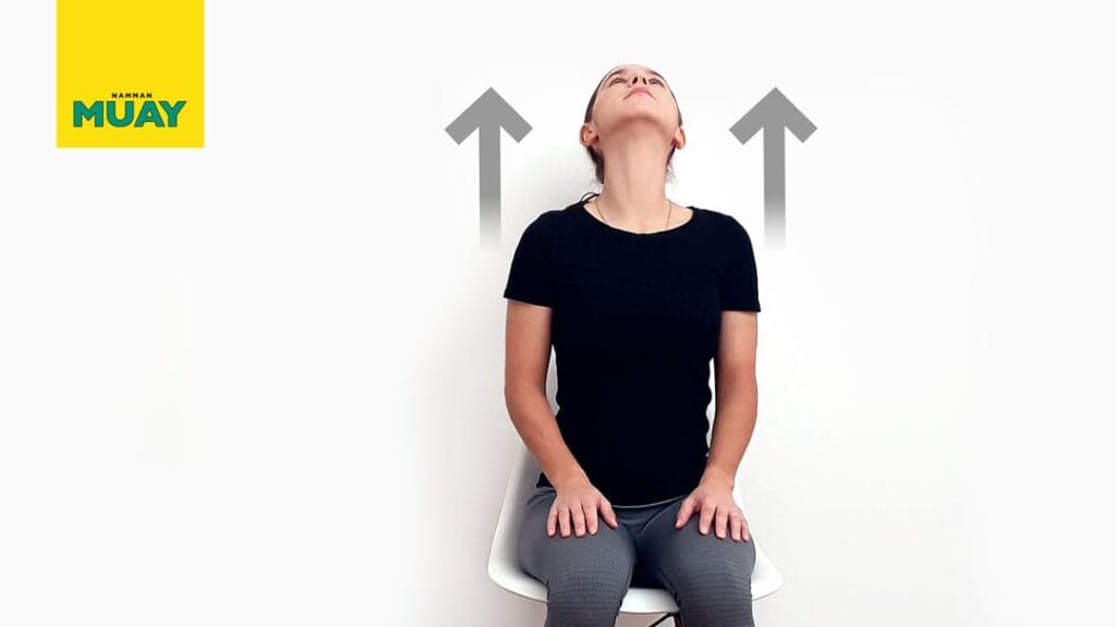 Raztezanje prednjih vratnih mišic