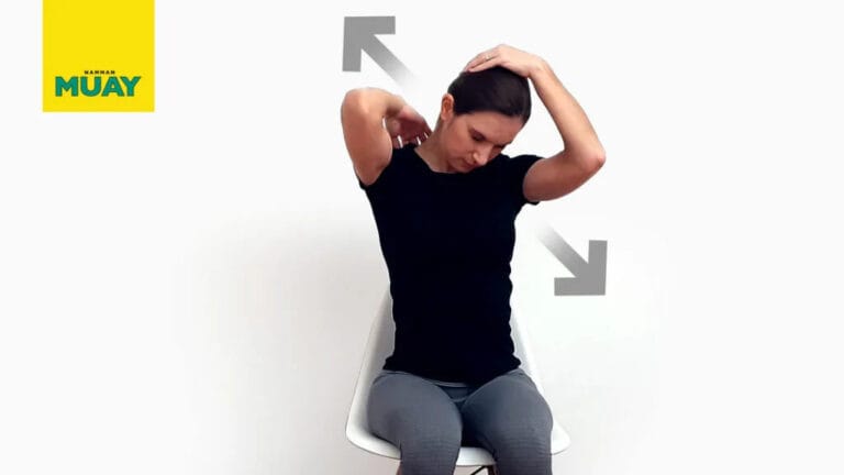 Étirement du muscle élévateur de la scapula pour soulager la tension