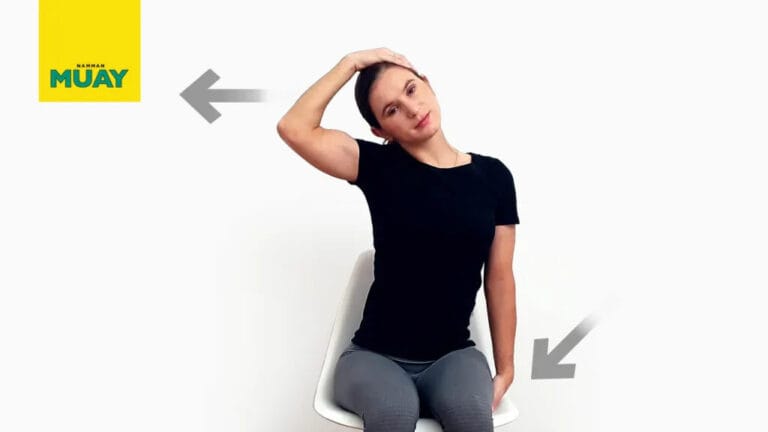 Étirement du trapèze supérieur – soulagement du cou