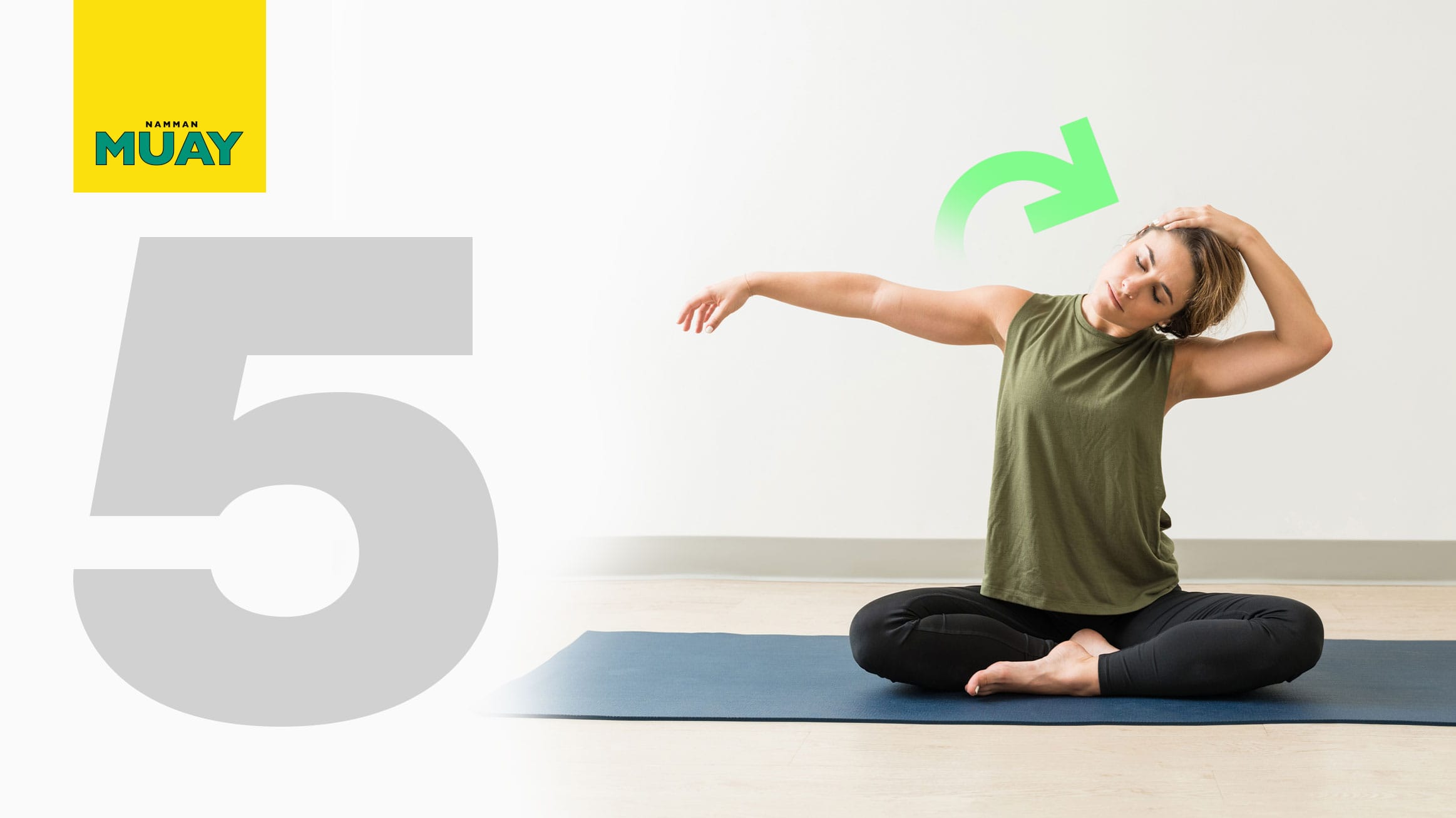 5 Exercices pour un cou rigide